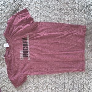 Field hockey themed tshirt